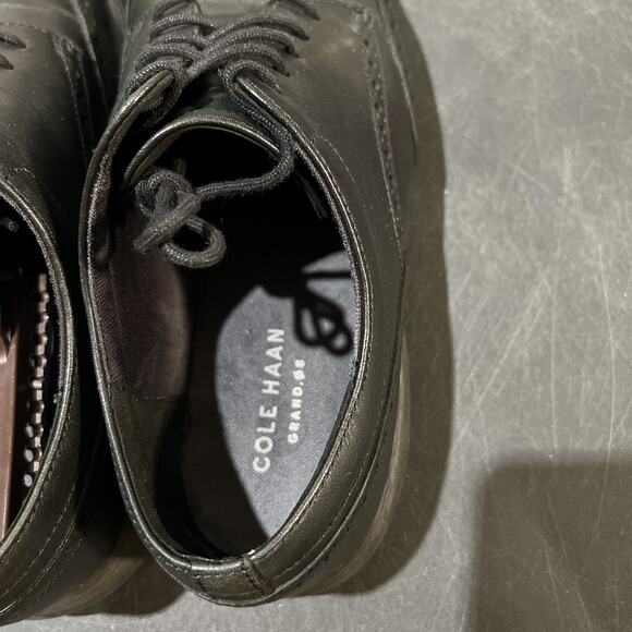 Cole Haan Grand Tour Wingtip Oxford Shoes Mens 11 Black Grand OS Comfort Dress main image 4